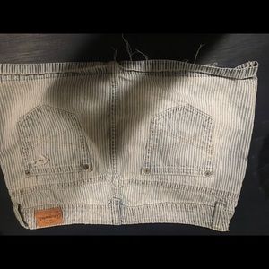 aeropostale denim skirt